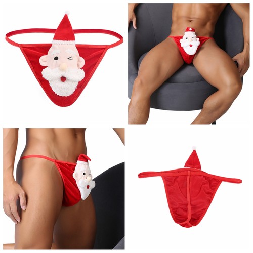 Men christmas bikini briefs - men,