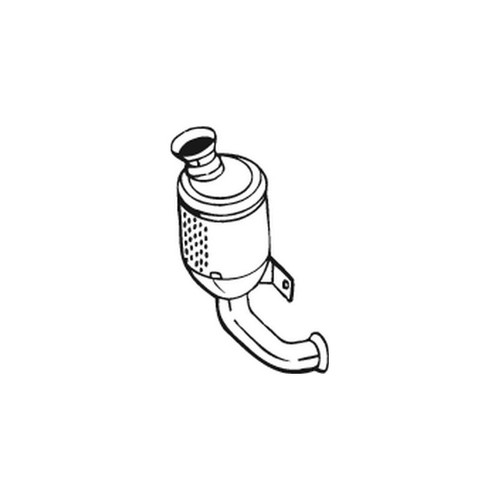Catalizzatore per peugeot 206 - catalizzatore, 206+