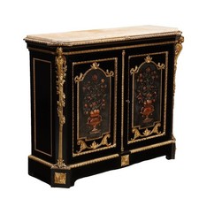 Credenza Napoleone III Georges Monbro Parigi  XIX Secolo Antiquariato Credenze