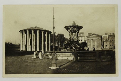 1924 rppc roma - rppc, italia