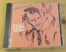 CD : PAOLO CONTE : PAROLE
