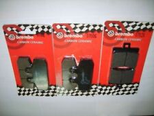 KIT PASTIGLIE FRENO BREMBO ANTERIORI + POSTERIORI APRILIA ATLANTIC 500 2002/2005