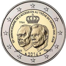 Euro lussemburgo 2014 - 2, fdc