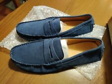 NUOVO - MAI INDOSSATO - Mocassini Uomo N.46 Colore Blu 