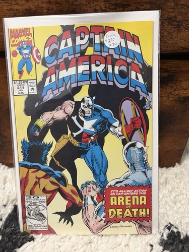 Captain america 411 marvel - captain,