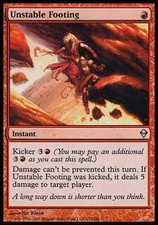 Unstable Footing - Near Mint