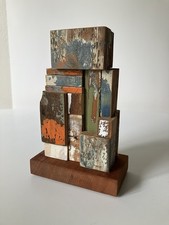 Scultura astratta legno - scultura, in