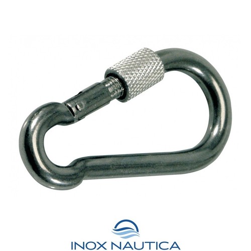 Moschettone acciaio inox - in,