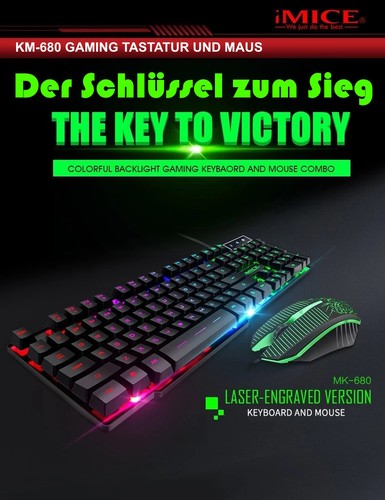 Tastiera gaming mouse set - mouse,