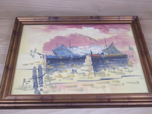 Vecchio quadro dipinto - vecchio,