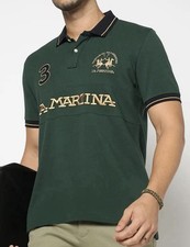 Polo uomo La Martina verde