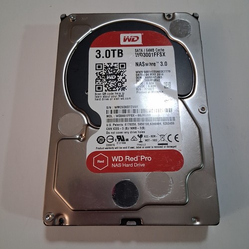 Red pro 3tb wd3001ffsx - wd,