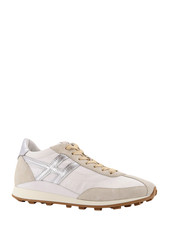 HOGAN Gray Nylon Sneakers New