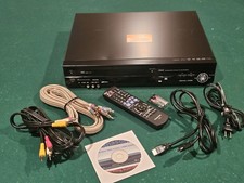 Panasonic DMR-EZ48V Registratore DVD VHS Combo Sintonizzatore Digitale con Cavi e Telecomando