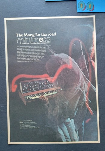 Moog minimoog sintetizzatore - moog,