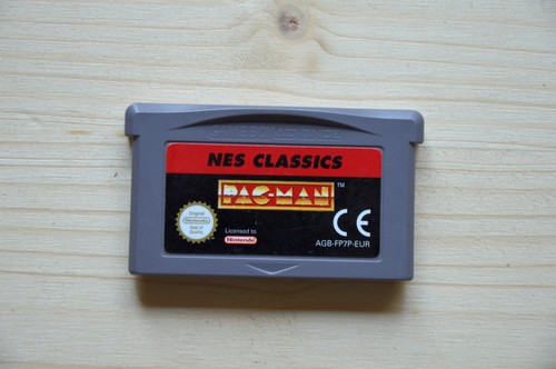 Gba nes classics pac man - nes, classics: