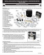 Motore evaporatore frigorifero