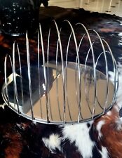 Portariviste Acciaio Anni 70 Cm 43 Altezza Massima Cm 23