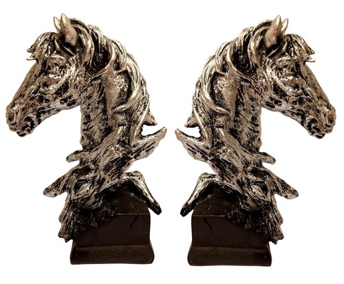Testa cavallo scultura base - testa,