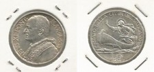VATICANO - PIO XI - 5 Lire
