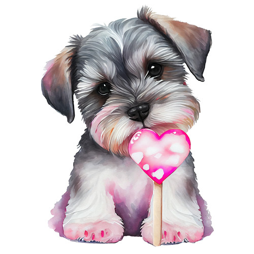 Adesivo auto schnauzer nano - adesivo,