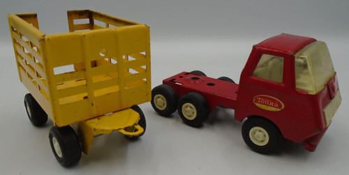 Vintage tonka rosso camion - vintage,
