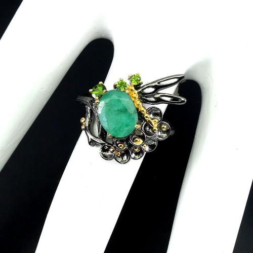 925 anello argento sterling - 925,