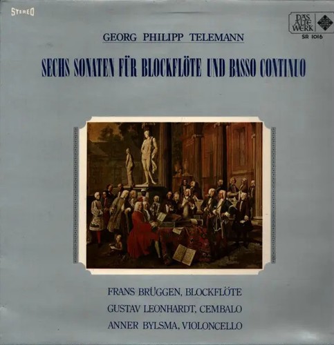 Telemann sechs sonaten basso - telemann,