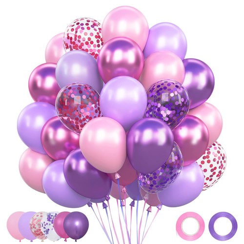 Palloncini compleanno rosa - compleanno,