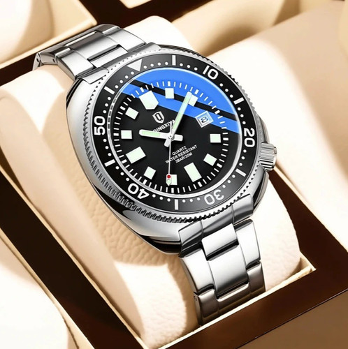 Orologio uomo 44mm qingxiya - orologio,