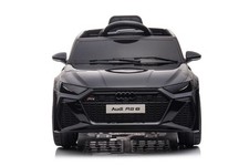 Auto Macchina Elettrica per Bambini 12V Audi RS 6 Sedile Pelle con Telecomando N