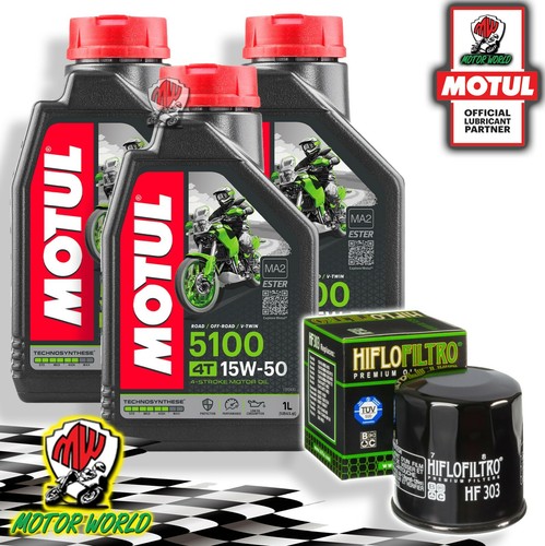 Tagliando motul 5100 15w50 - 3l,