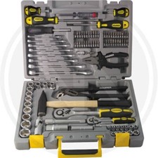 BUSSOLE E BITS + Utensili in SERIE MAURER 94 pz 1/4 -1/2 con Valigetta in ABS