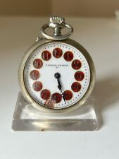 FAMOSO PATENT OROLOGIO DA TASCA POCKET WATCH  MONTRE A GOUSSET TASCHENUHR
