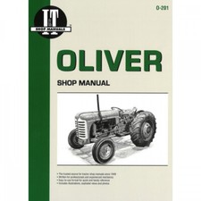 Oliver Super/Three-Digit 99/950/990/995 1954-1975 Manuale riparazione trattore I&T