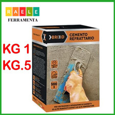 Cemento refrattario per caminetti camini canna fumaria alta temperatura 