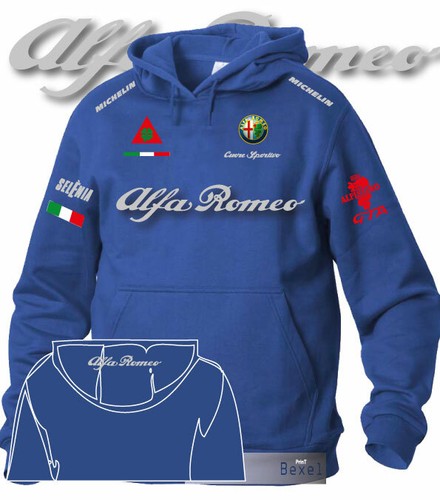 Felpa hoodie printed - , argento