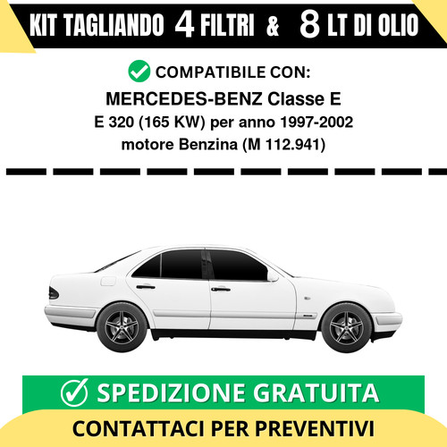 Tagliando per mercedes - per, mercedes-benz
