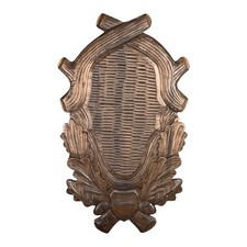 Scudo di legno per trofeo