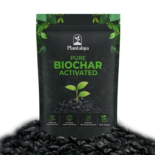 Biochar puro attivo carbone - attivo,