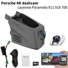 Dashcam 4K+1080P per Porsche