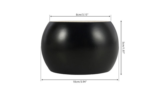 Pcs piedini legno nero - pcs,