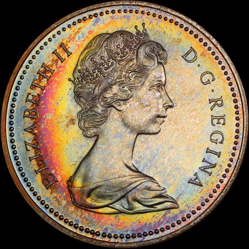 Pcgs sp67 1972 - sp67, canada