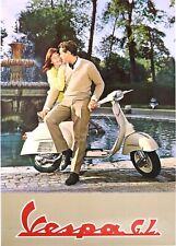 1963 * Manifesto Poster Originale "Vespa GL - Ditta Giuseppe Lang" Anonymous (A-