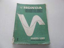 Honda CB450K3/K4/K5 CL450K3/K4/K5 Parts list Parts Catalog lista ricambi 1973