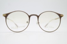 Occhiali FRANK CUSTOM FT7187 Titanio Grigio Oro Ovale Montatura Nuova