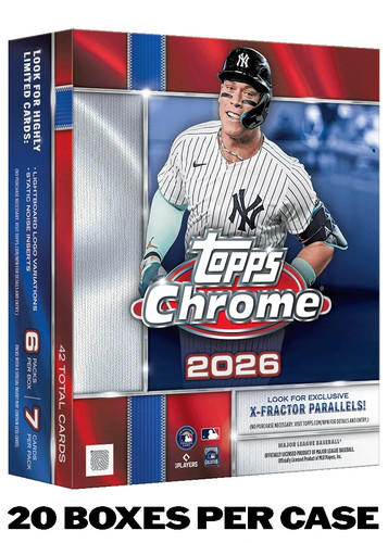 2026 topps chrome baseball - topps,