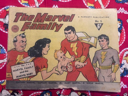 1945 fawcett marvel family 1 - marvel,