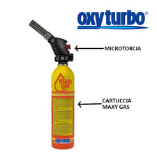 Saldatore a bombola EASYLASER KIT cannello e gas saldatura e brasatura veloce