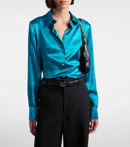 Camicia gucci raso seta - di,